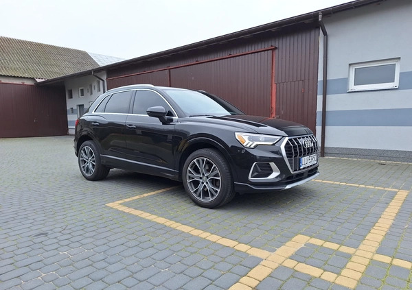 Audi Q3 cena 129900 przebieg: 104000, rok produkcji 2020 z Wyśmierzyce małe 326